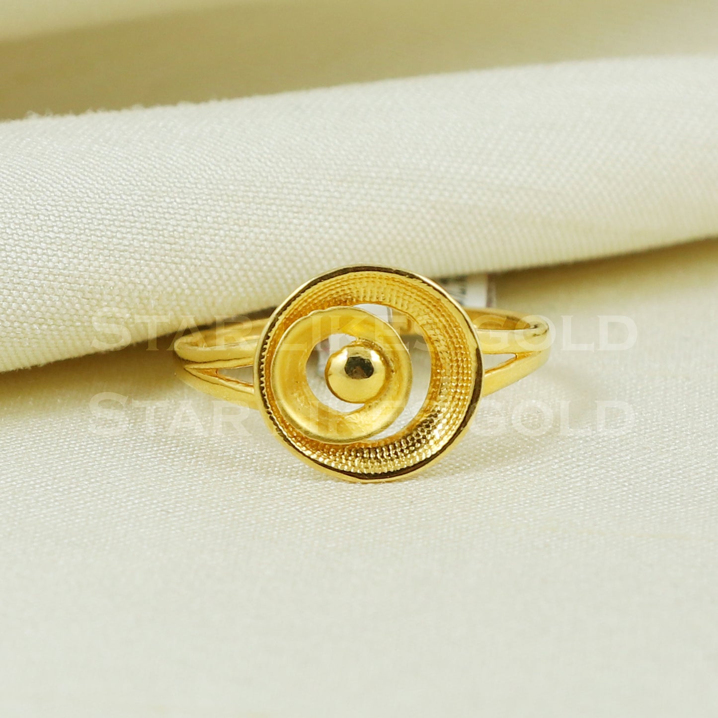 22k 22KT GOLD RING Handmade fine Jewelry, Perfect Gift for Lover B1038