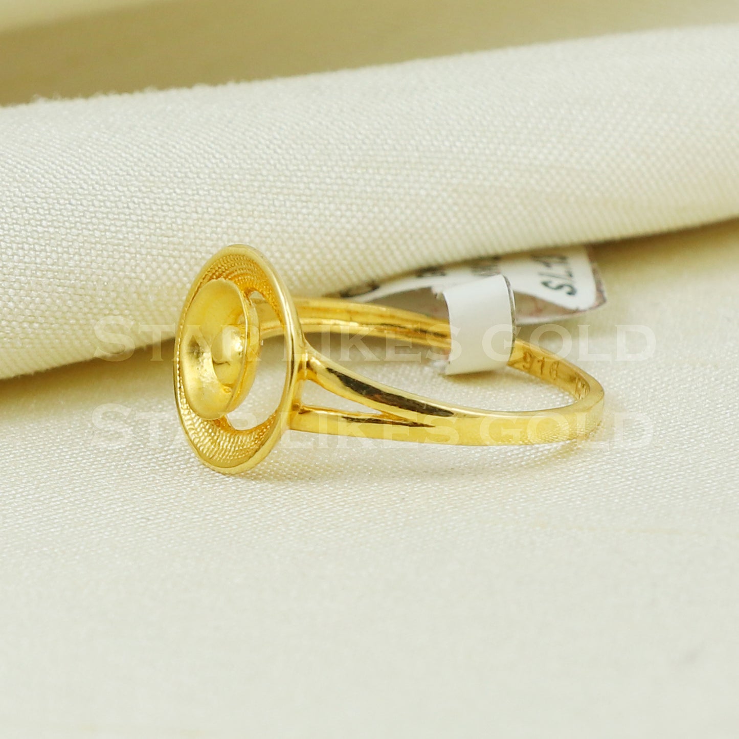 22k 22KT GOLD RING Handmade fine Jewelry, Perfect Gift for Lover B1038