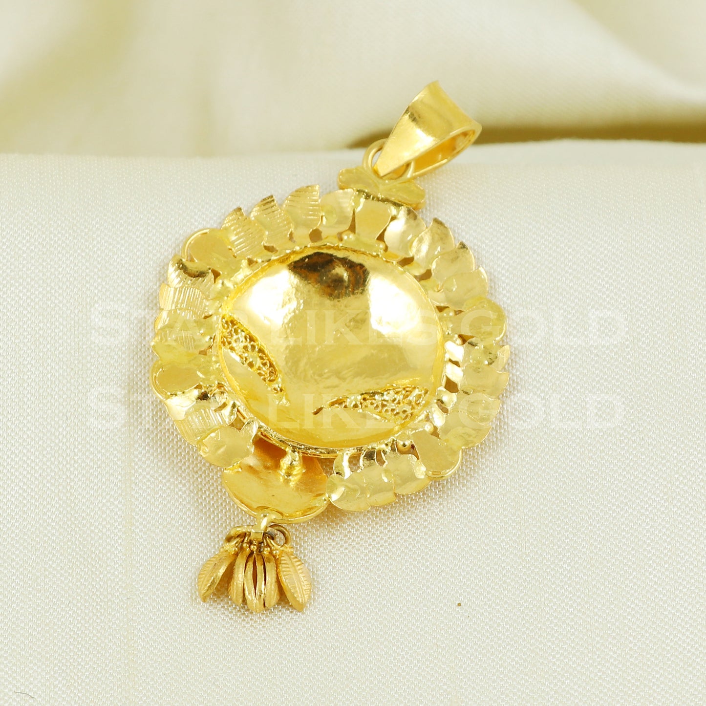 beautiful 22k 916 Gold Pendant Jewelry B1052