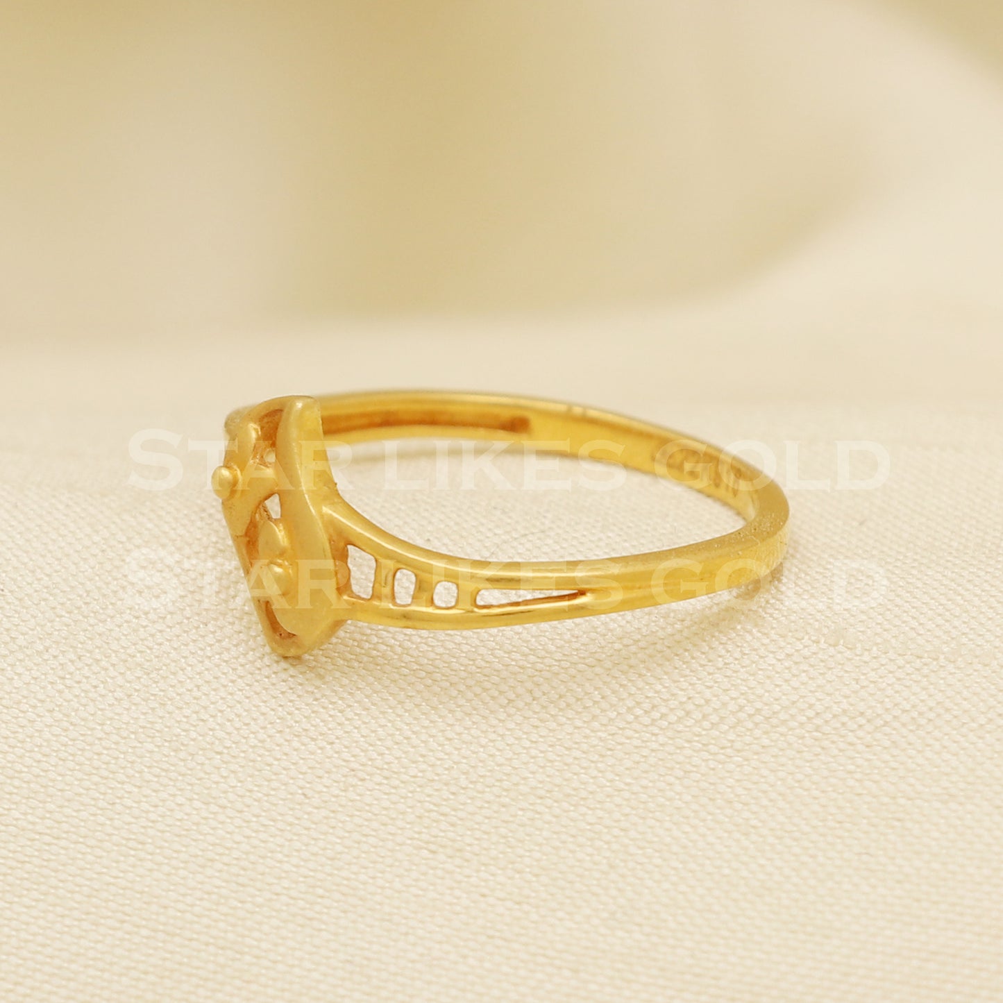 22 karat 22k gold Handmade Ring jewelry, B1272