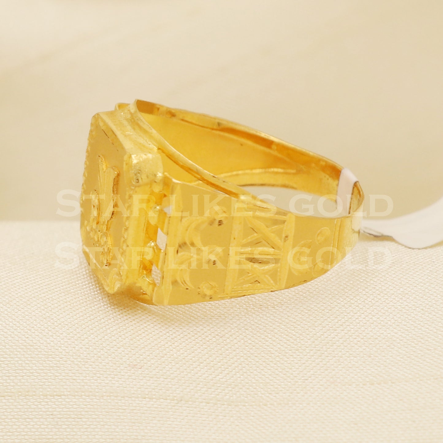 22 karat 22k gold Handmade Ring jewelry, B1331