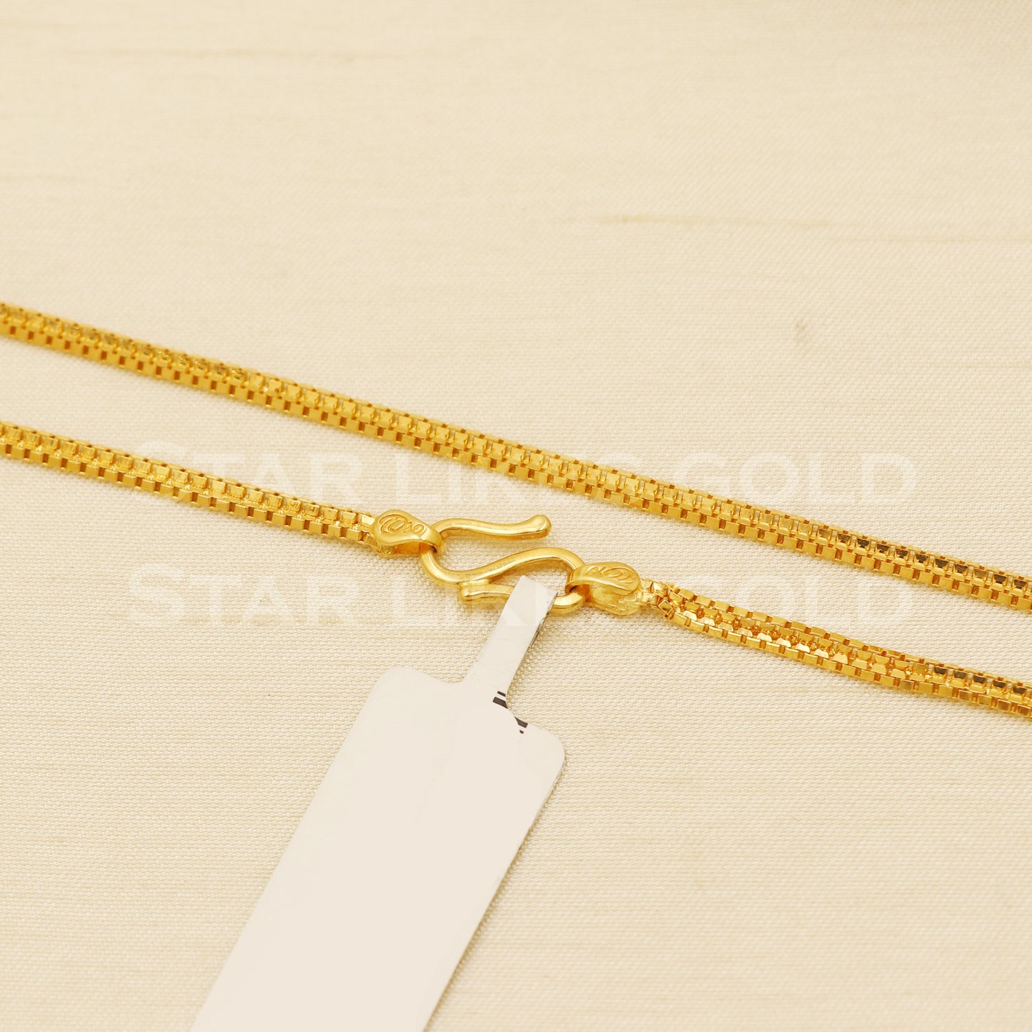 22k916 Yellow Gold chain necklace Handmade fine wedding style Jewelry, B1425