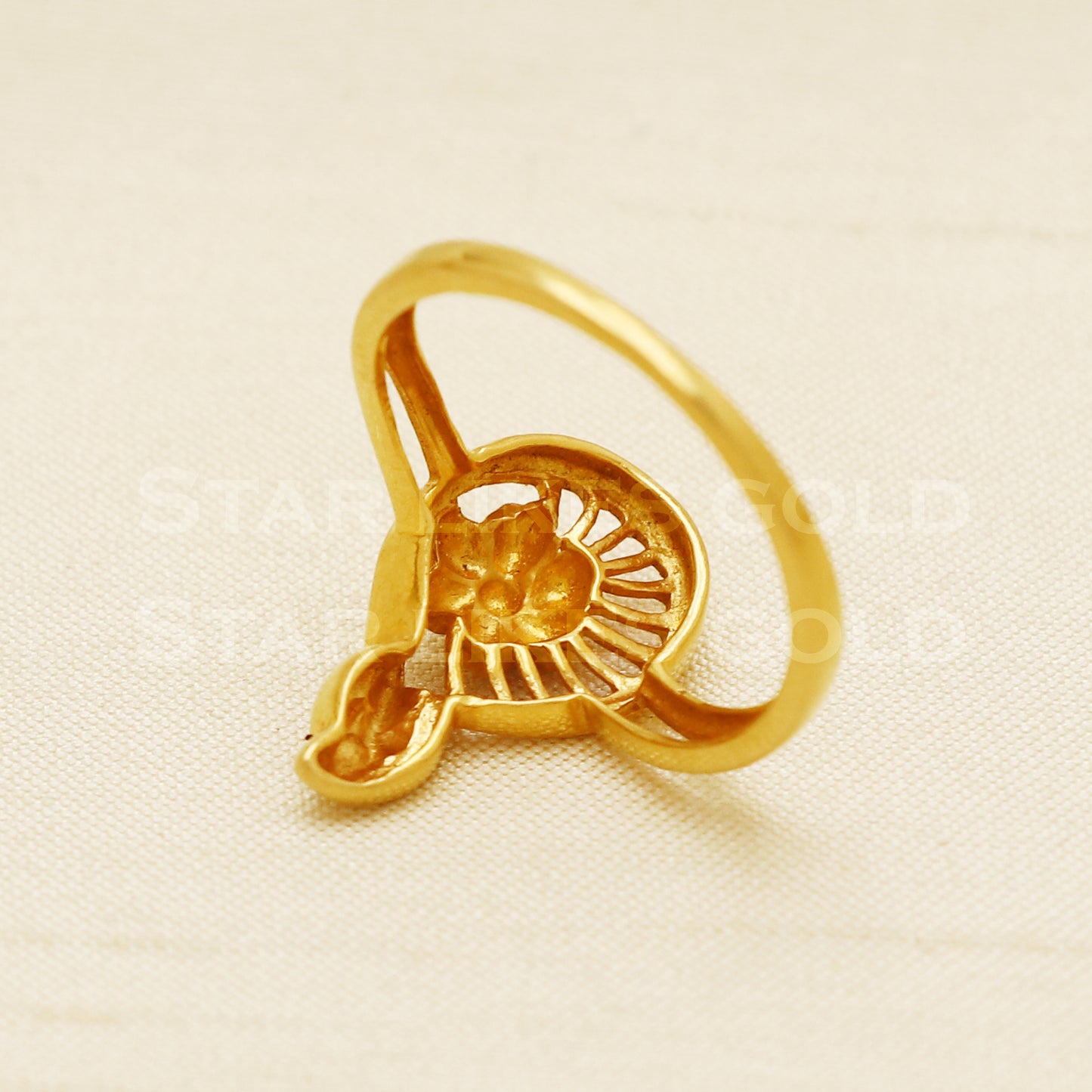 22 karat 22k Gold Handmade Ring Jewelry, PR1048
