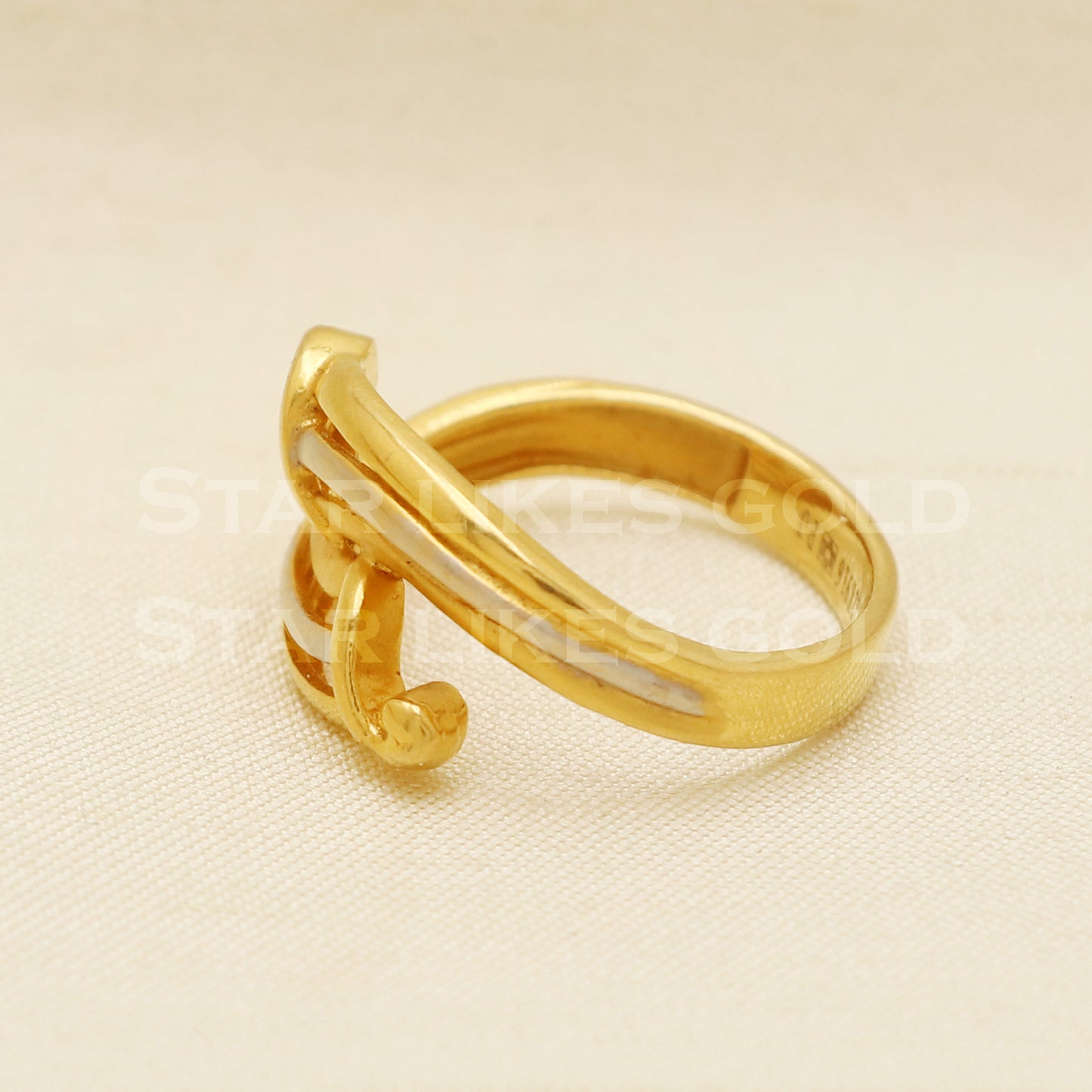 22 karat 22k Gold Handmade Ring Jewelry, PR1061