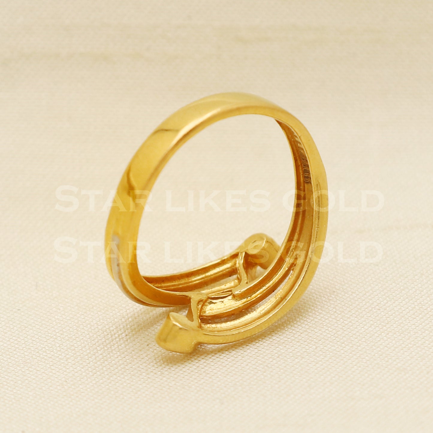 22 karat 22k Gold Handmade Ring Jewelry, PR1061
