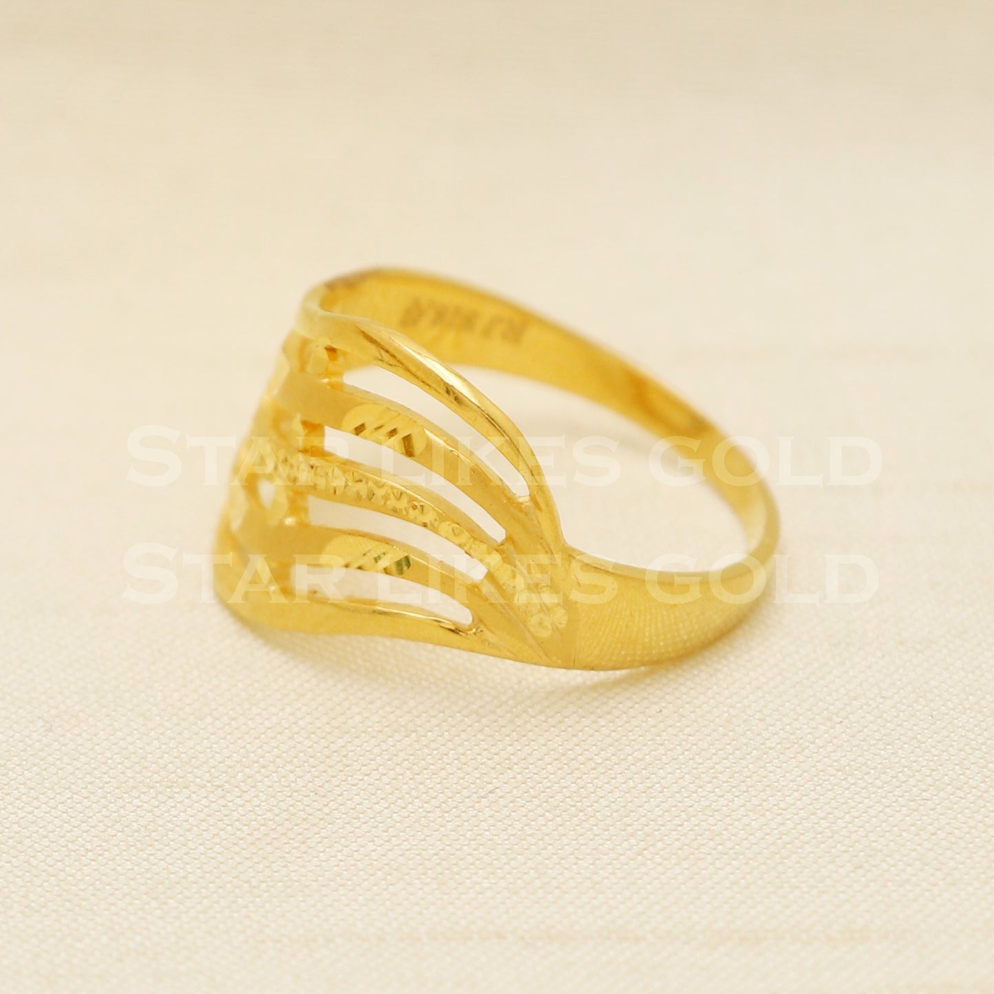 22 karat 22k Gold Handmade Ring Jewelry, PR1062