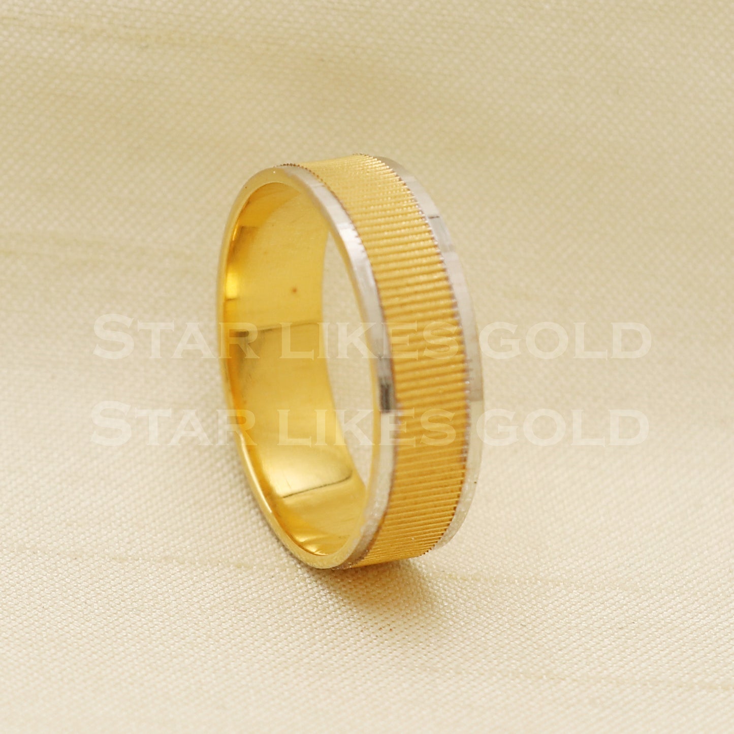22 karat 22k Gold Handmade Band Ring Jewelry, PR1065