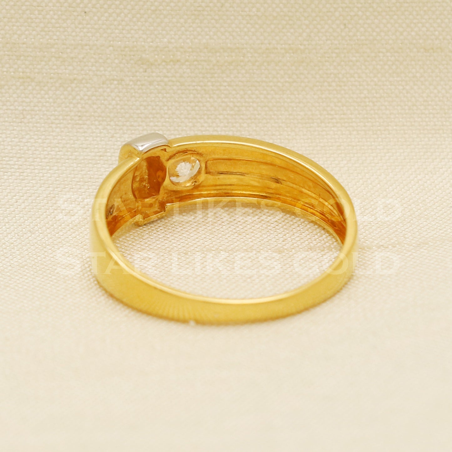 22 karat 22k Gold Handmade Band Ring Jewelry, PR1077