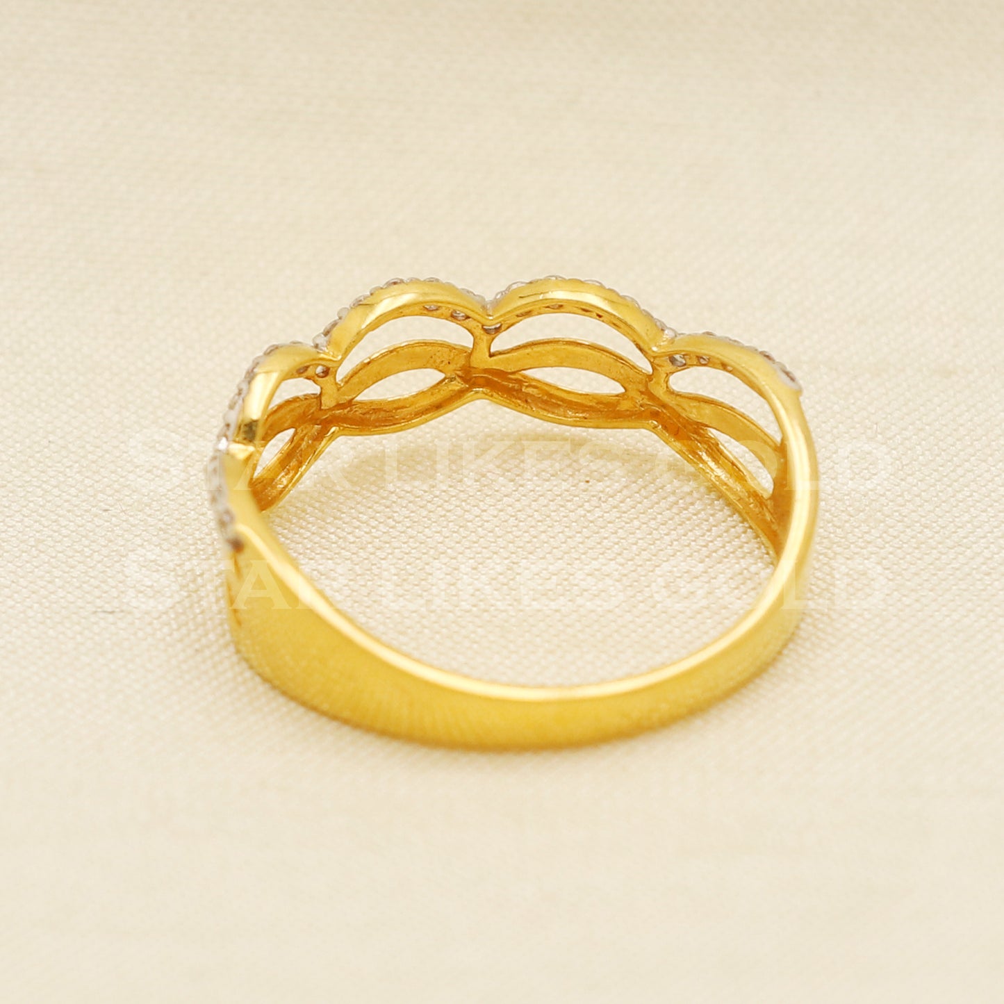 Stunning 22 karat 22k Gold Ring Jewelry, PR1084