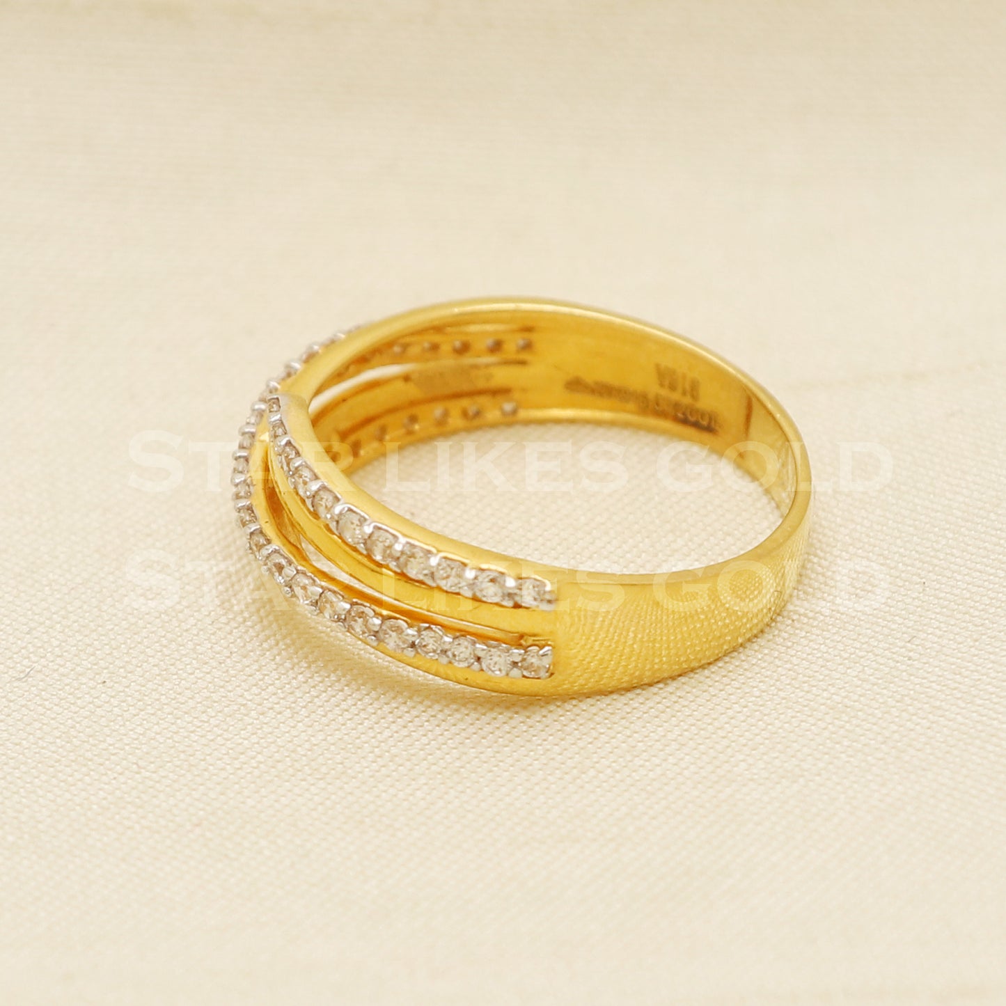 Beautiful 22 karat 22k Gold Ring Jewelry, PR1089