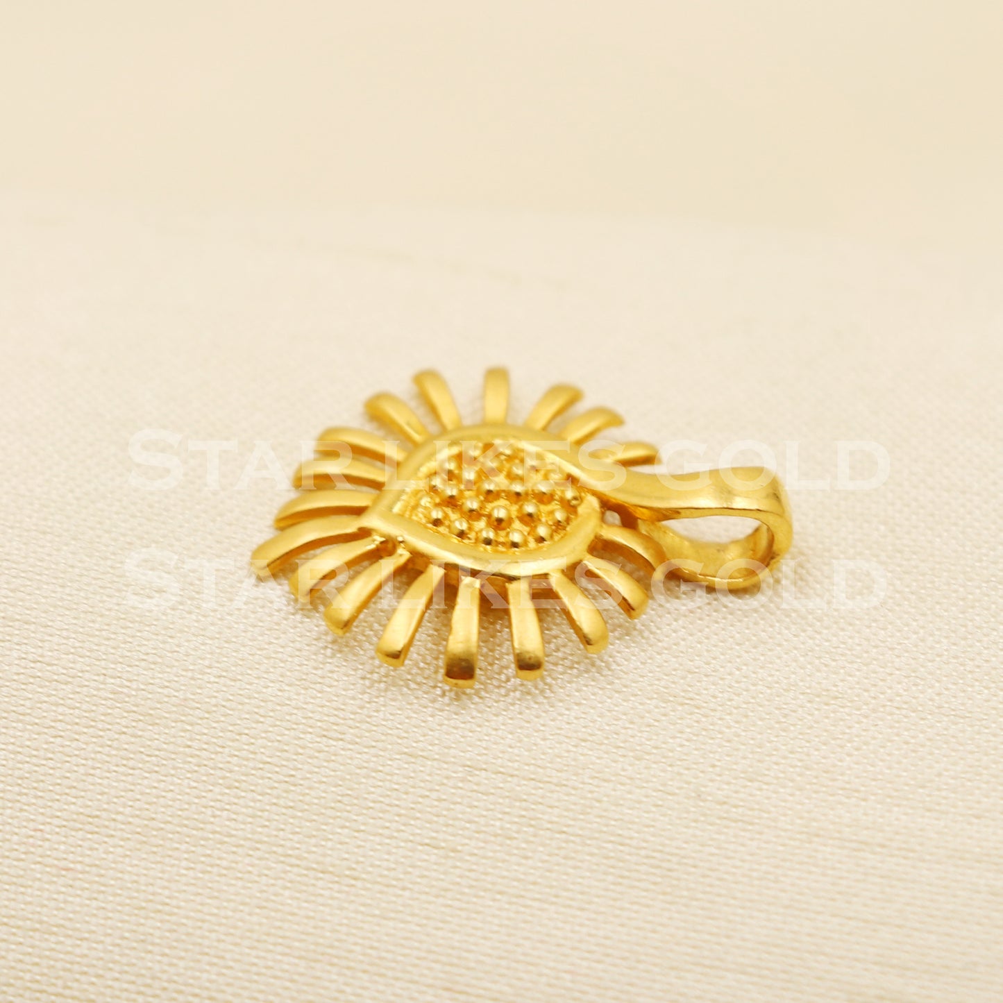 22k Yellow Gold Handmade Pendant Jewelry, PR1236