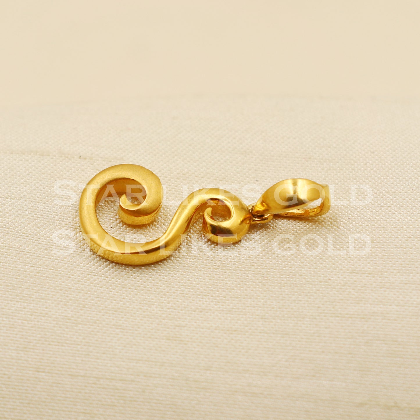 22k Yellow Gold Handmade Pendant Jewelry, PR1259
