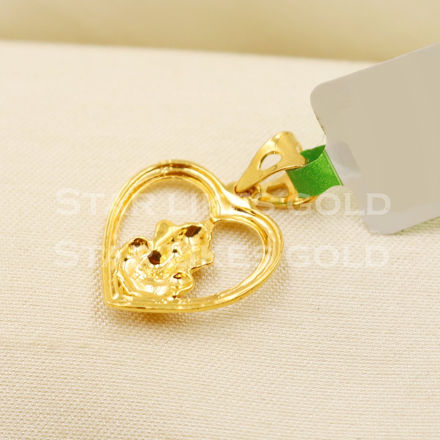 Enameled Ganeshji 22k Yellow Gold Handmade Pendant Jewelry, PR1277