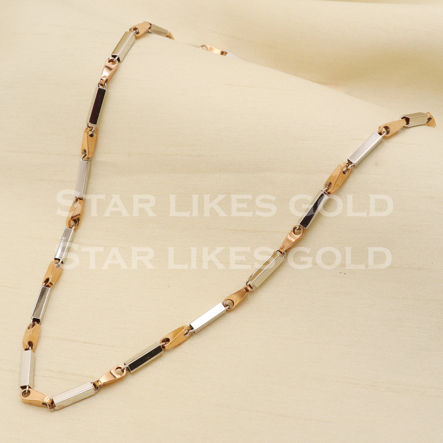 18k 18KT GOLD chain necklace Handmade fine Jewelry, PR1340