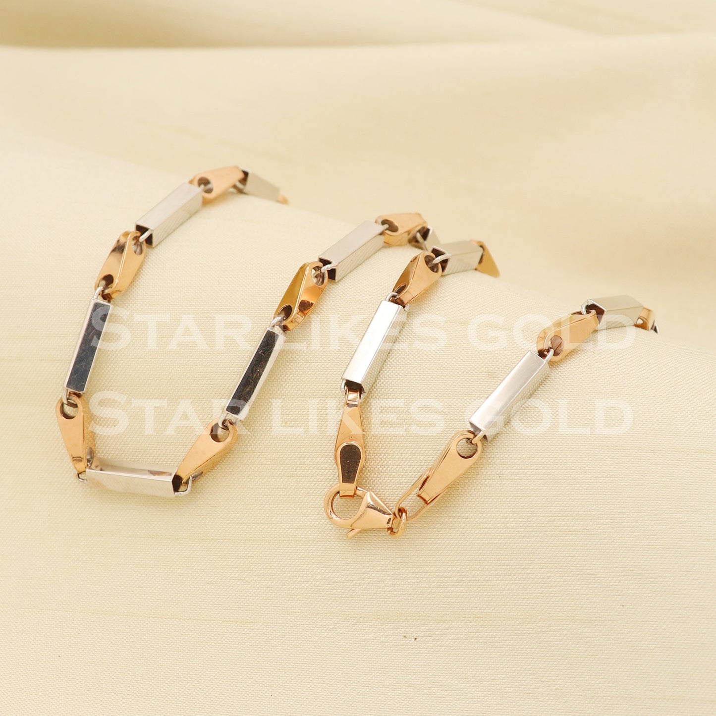 18k 18KT GOLD chain necklace Handmade fine Jewelry, PR1340