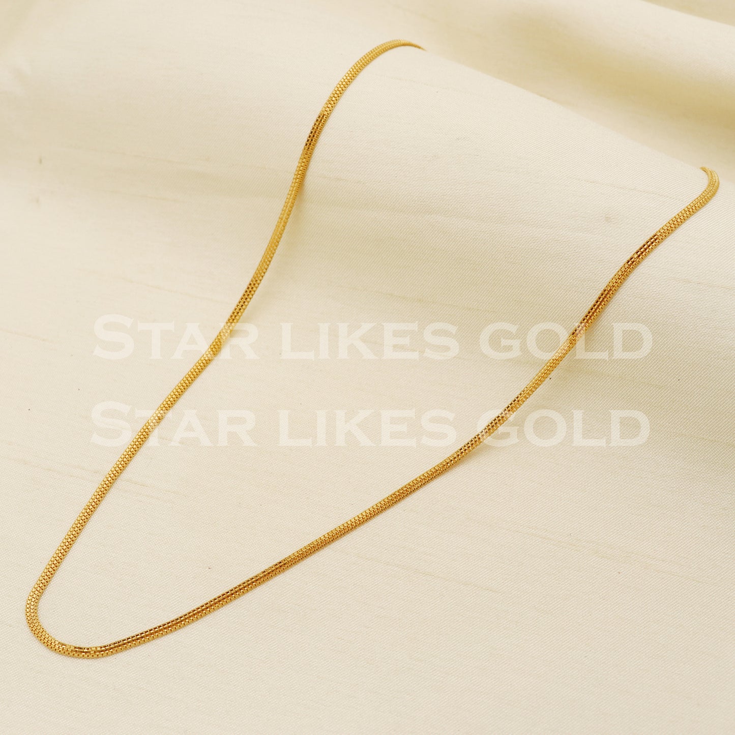 22k 22KT GOLD chain necklace Handmade fine Jewelry, PR1364