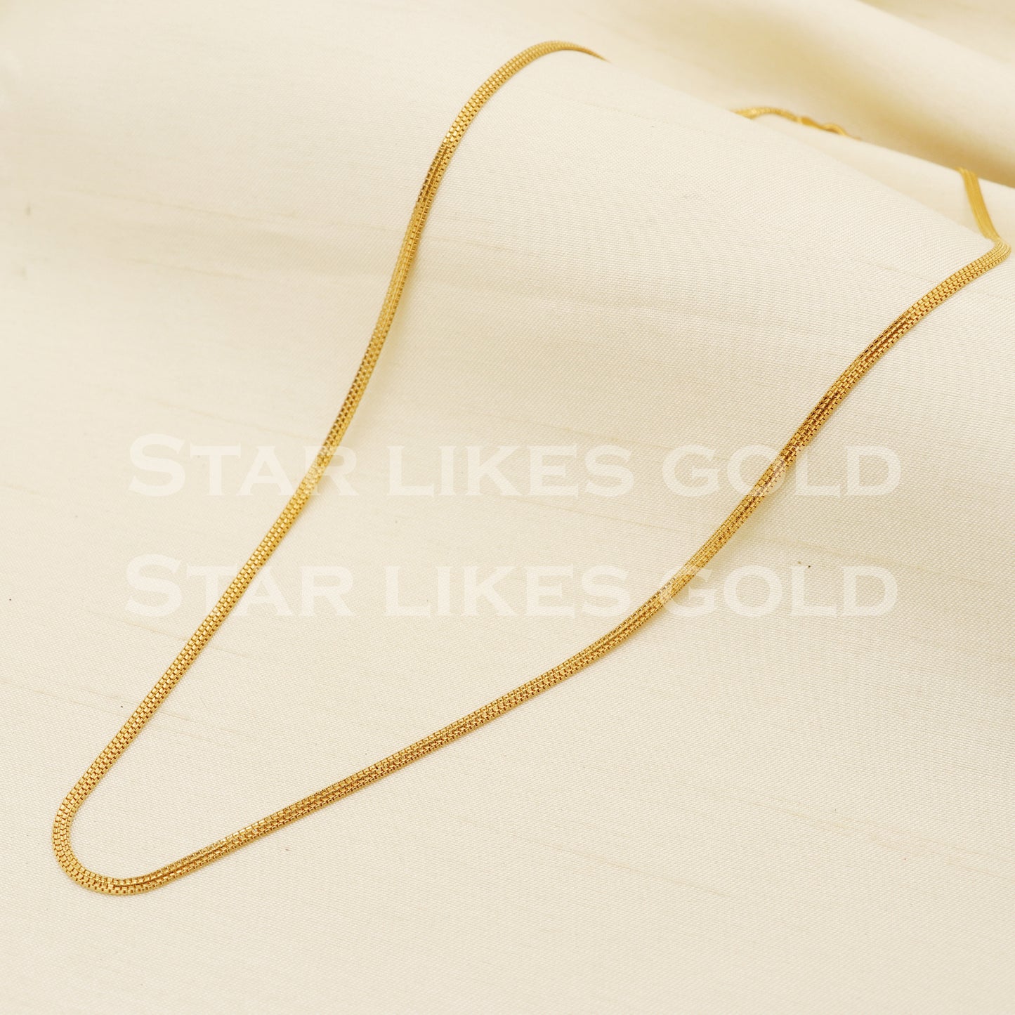 22k 22KT GOLD chain necklace Handmade fine Jewelry, PR1366