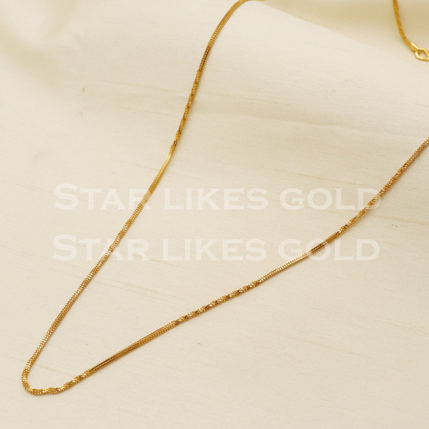 22k 22KT GOLD chain necklace Handmade fine Jewelry, PR1369
