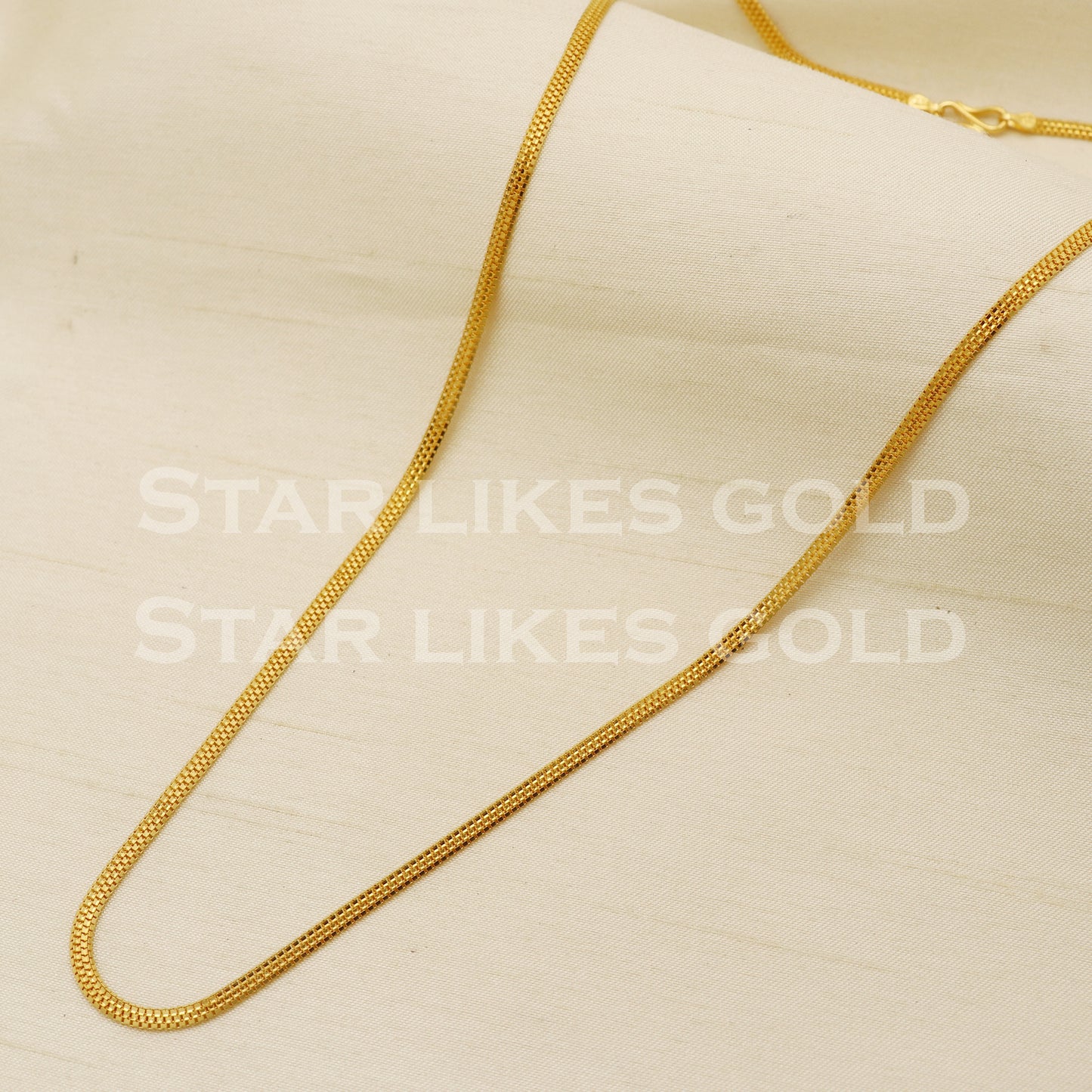 22k 22KT GOLD Yellow Gold chain necklace Handmade fine Jewelry, PR1381