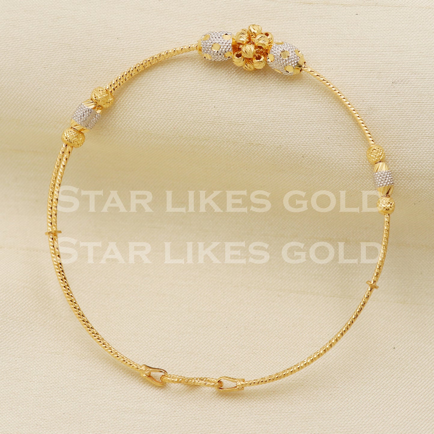 22 karat 22k gold bangle bracelet jewelry, PR1384