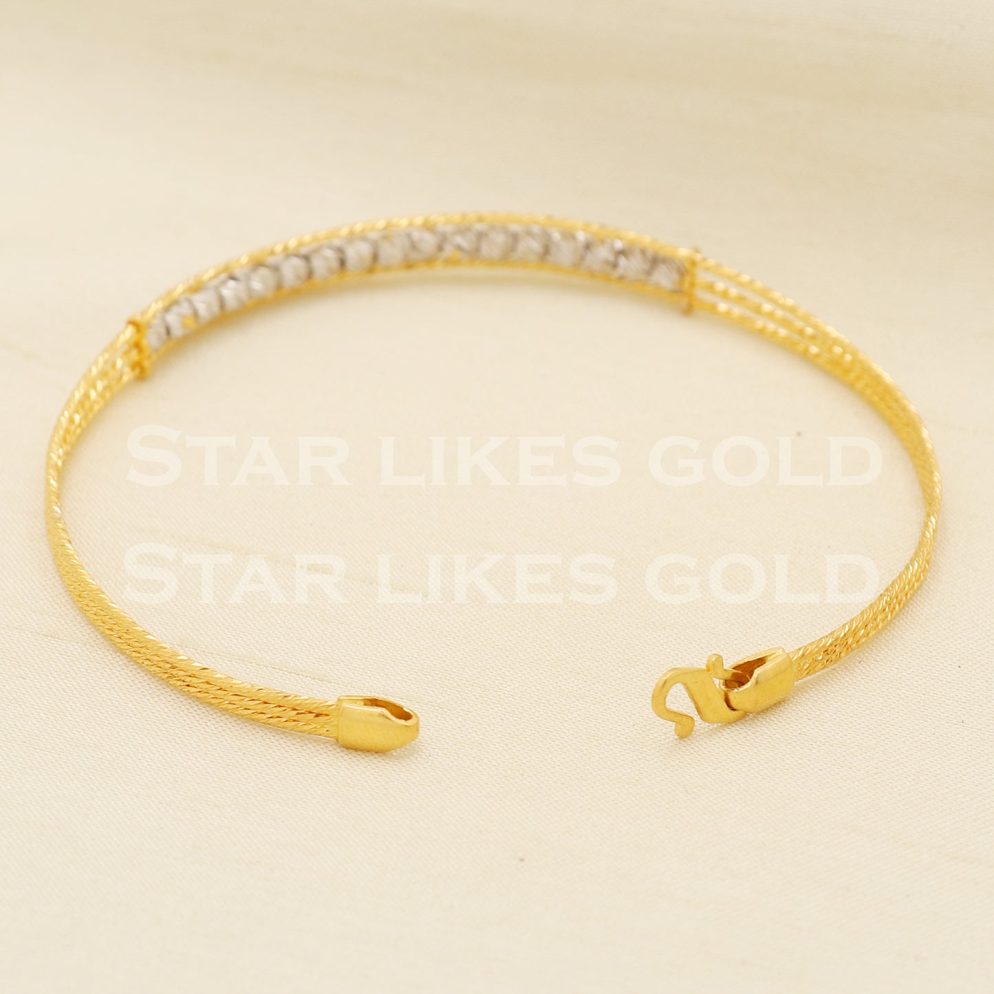 22 karat 22k gold bangle bracelet jewelry, PR1385