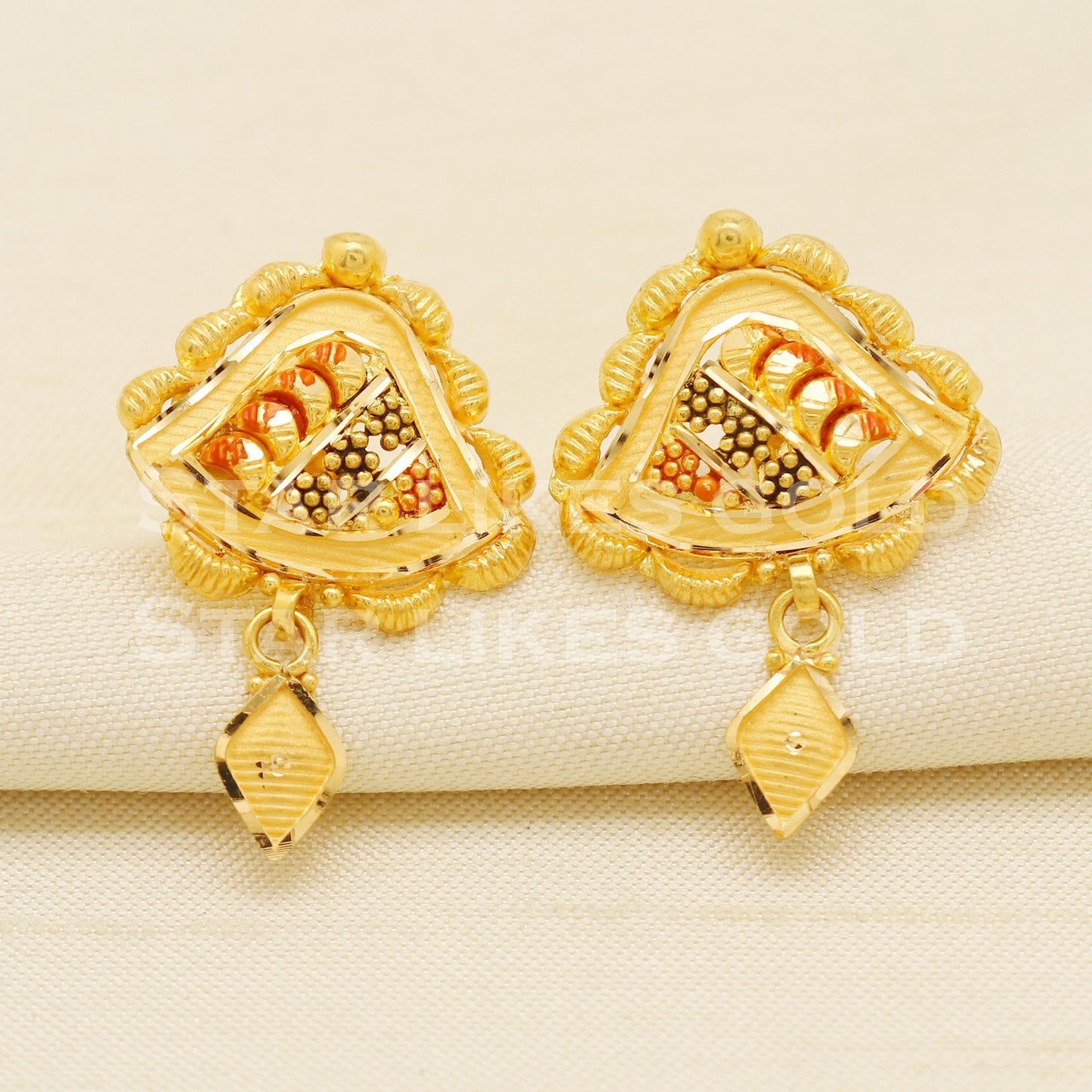 22KT 22 Karat GOLD NECKLACE Filigree Jewelry, Indian jewelry, Perfect Gift for Loved Ones, PR1423