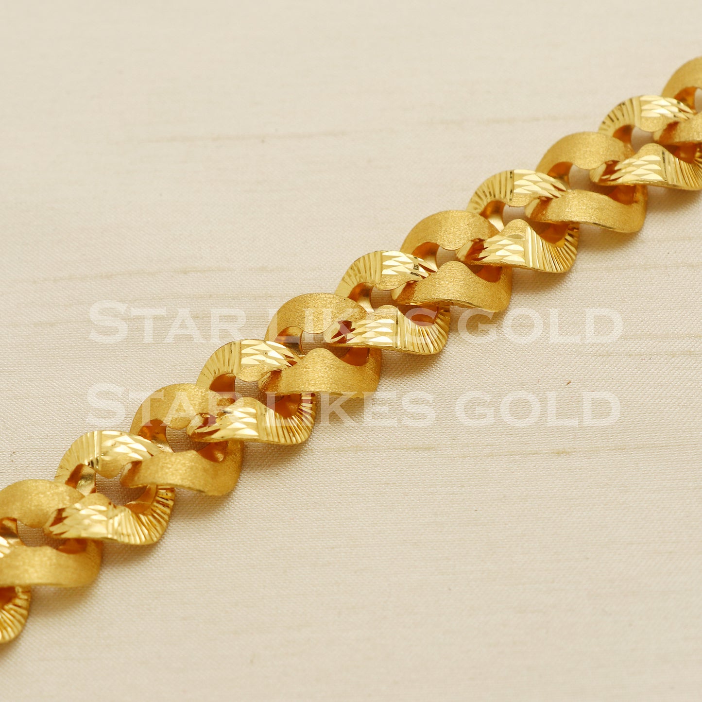 Handmade Indian 22 karat 22k gold Mens bracelet jewelry, PR1454