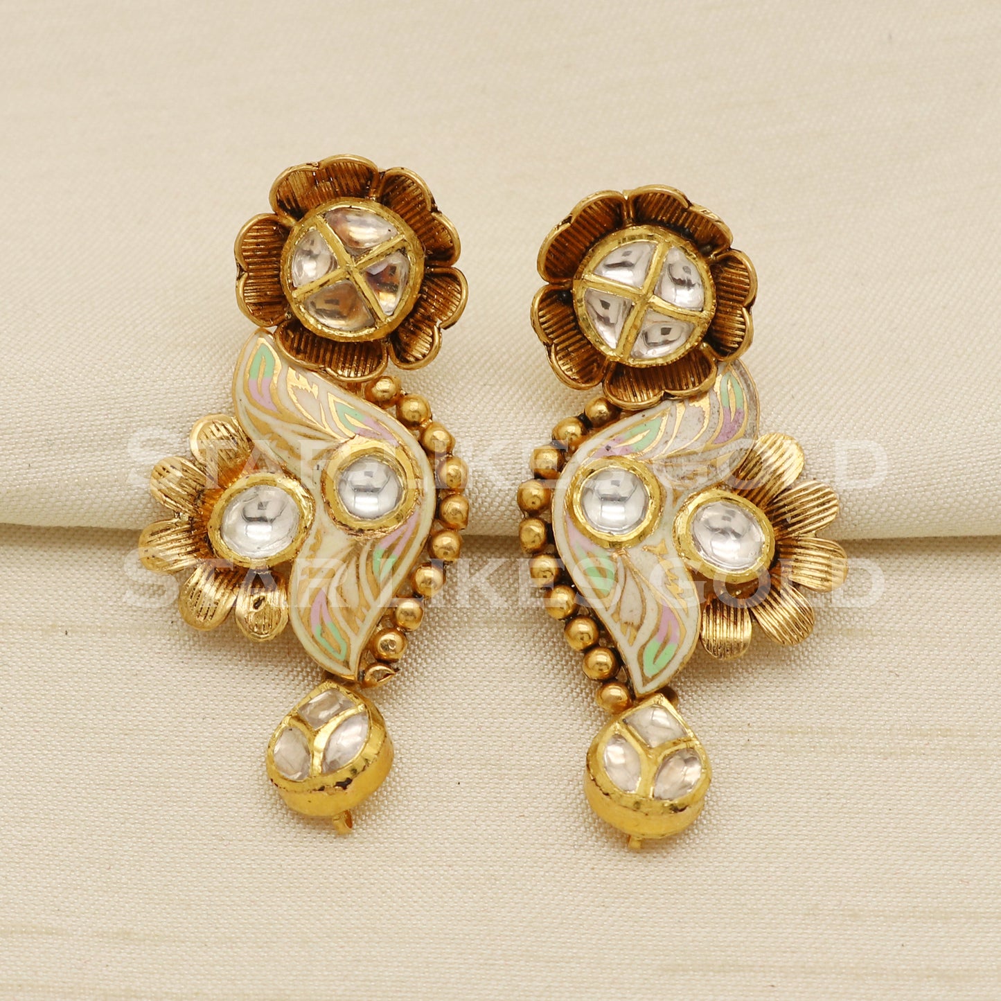 Traditional 22KT 22 Karat GOLD NECKLACE Wedding Jewelry, Perfect Gift for Loved Ones, PR1461