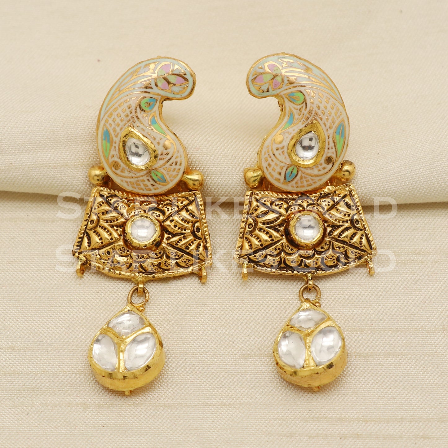Traditional 22KT 22 Karat GOLD NECKLACE Wedding Jewelry, Perfect Gift for Loved Ones, PR1463