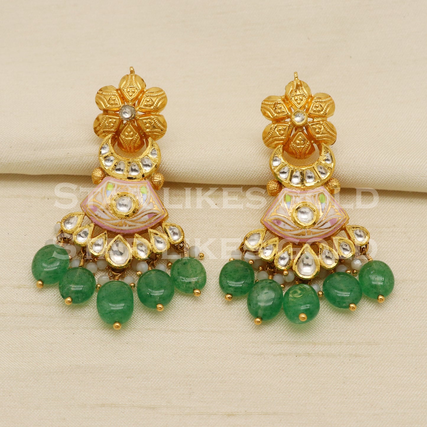 Traditional 22KT 22 Karat GOLD NECKLACE Wedding Jewelry, Perfect Gift for Loved Ones, PR1464