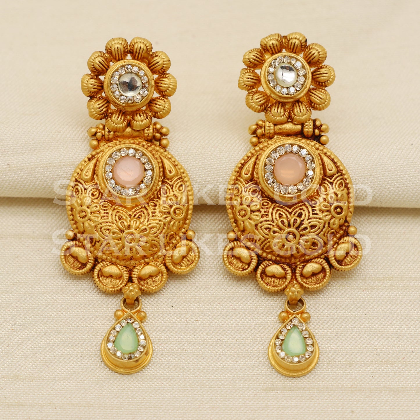 Traditional 22KT 22 Karat GOLD NECKLACE Wedding Jewelry, Perfect Gift for Loved Ones, PR1466