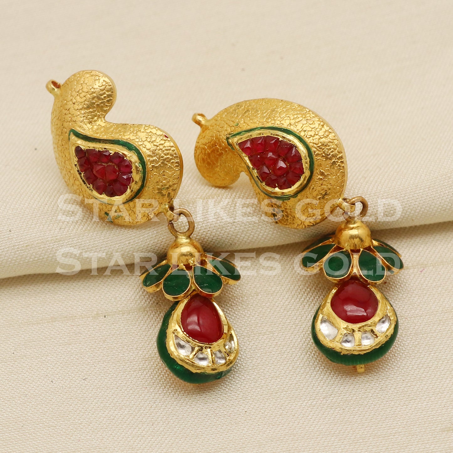 Traditional 22KT 22 Karat GOLD NECKLACE Wedding Jewelry, Perfect Gift for Loved Ones, PR1468