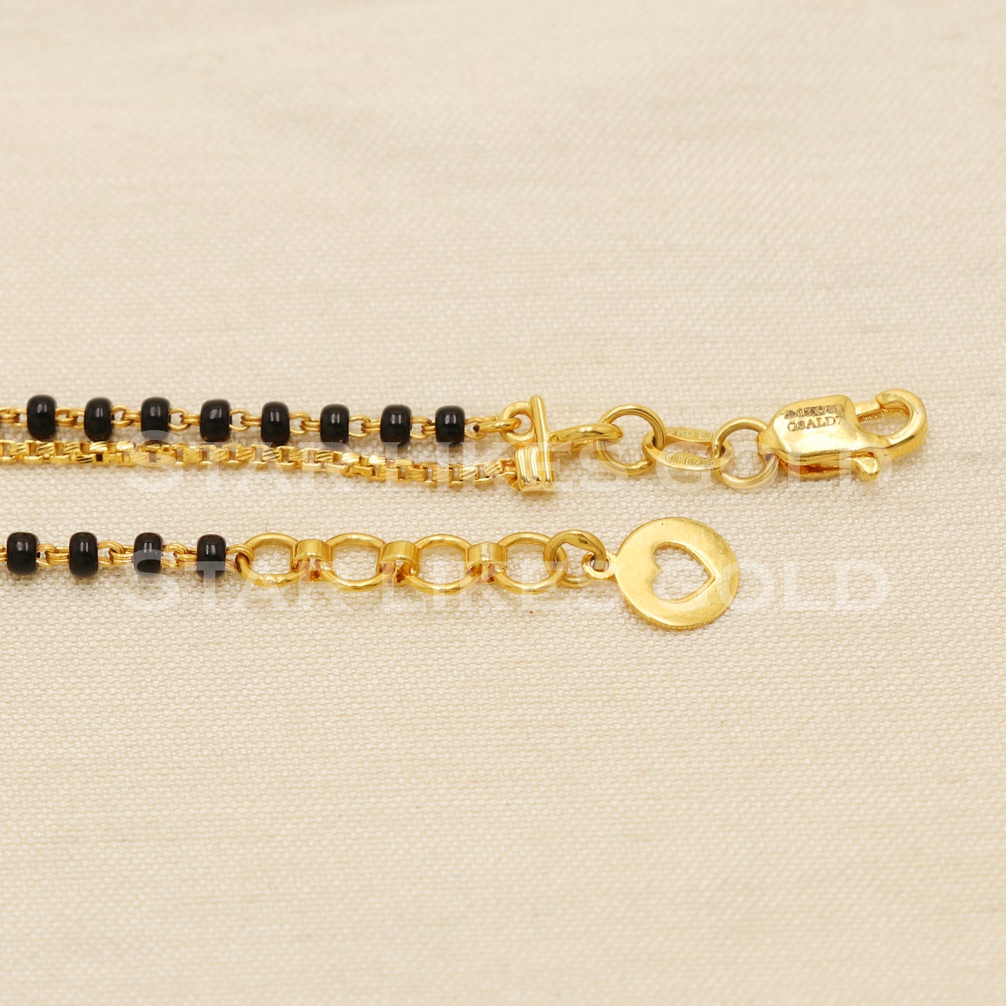 18 karat 18k gold Zircons Black Onyx Women Bracelet jewelry, PR1530