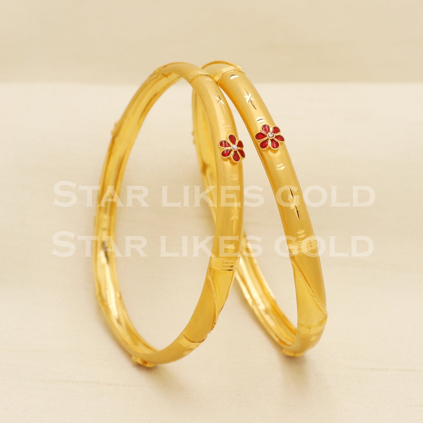 22 karat 22k gold Bangle Bracelet Jewelry, PR1578