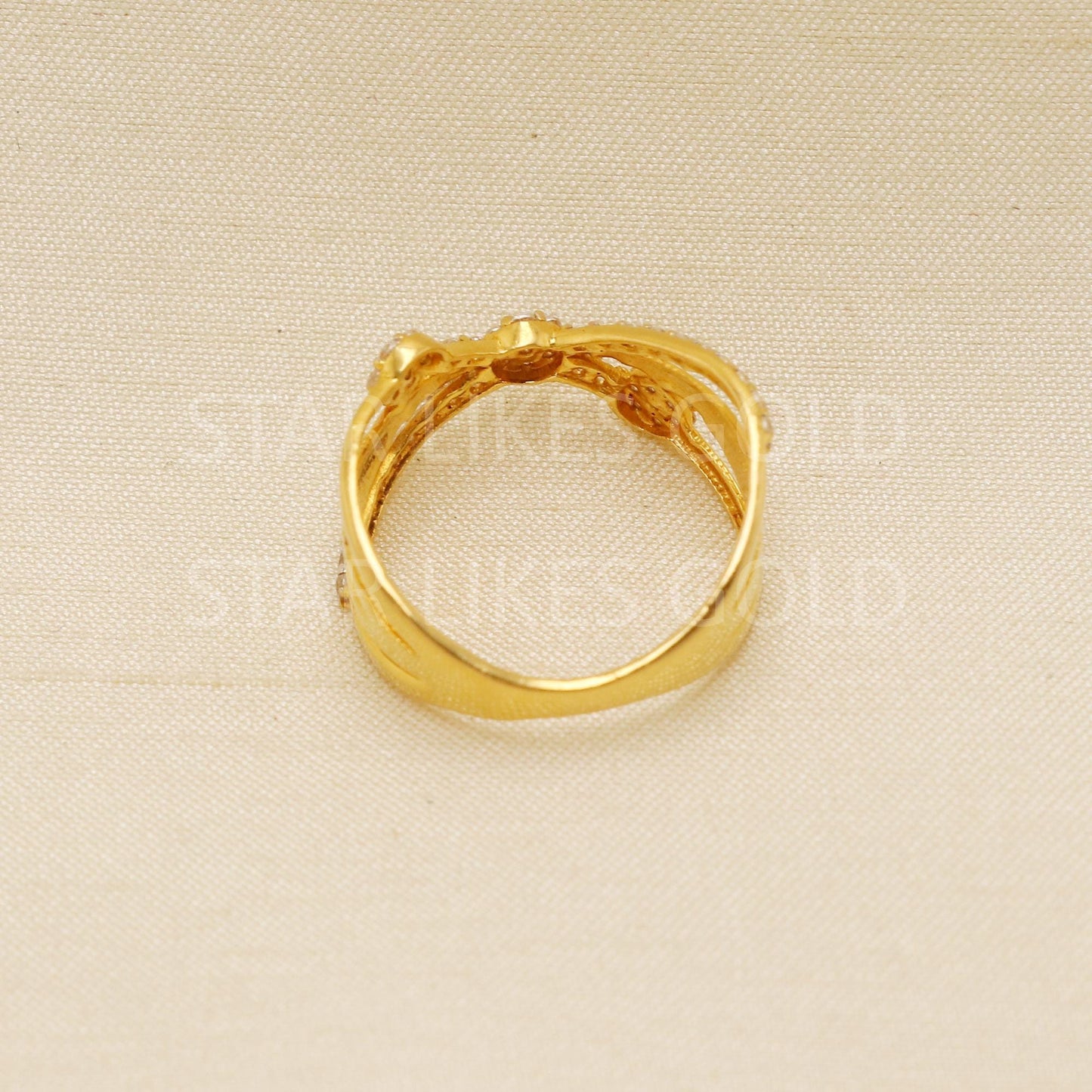 Handcrafted 22k Pure Gold handmade Rings - Artisan Jewelry, 22k Jewelry, Designer Gold Ring, Hallmarked, PR1929