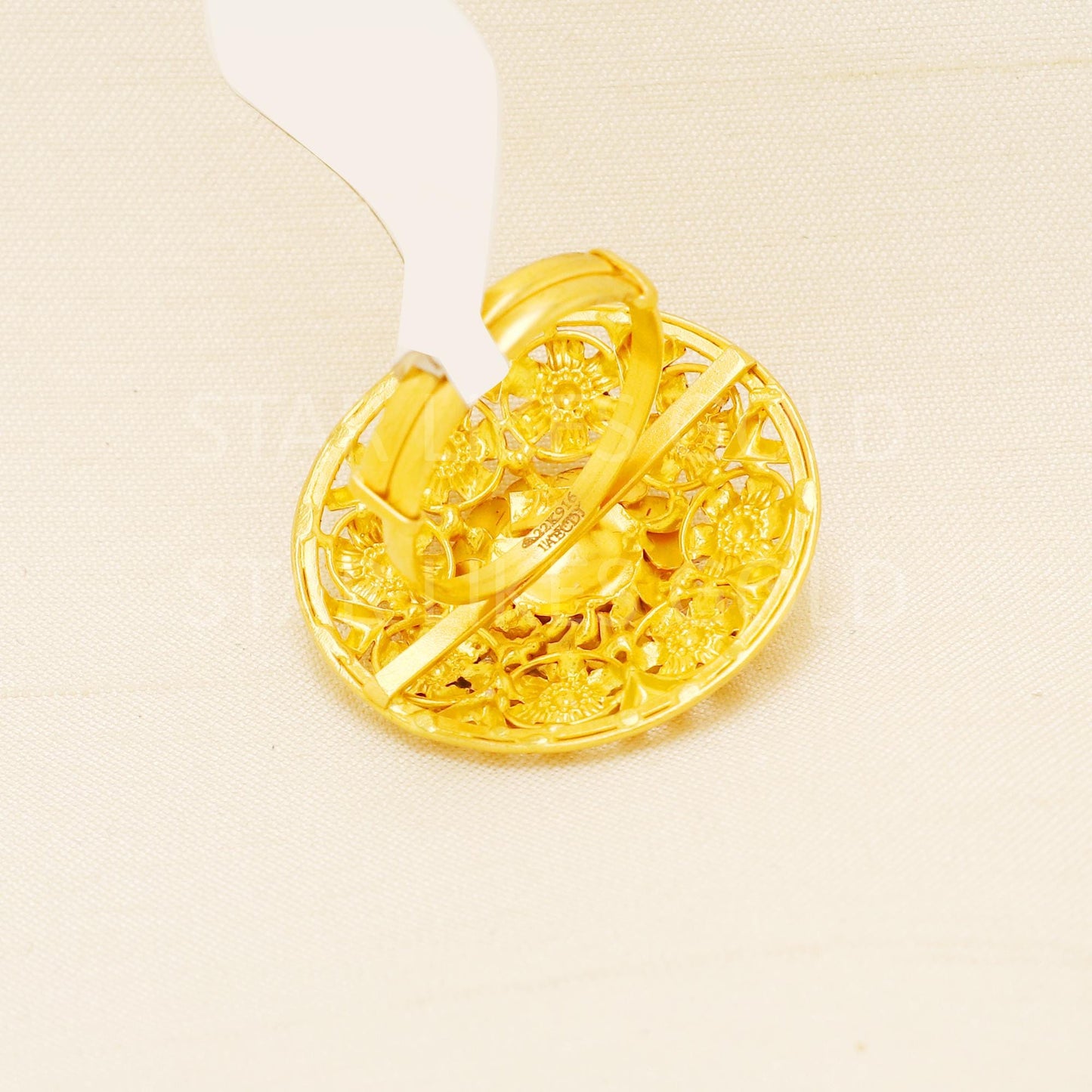 Handcrafted 22k Pure Gold handmade Rings - Artisan Jewelry, 22k Jewelry, Designer Gold Ring, Hallmarked, PR1938