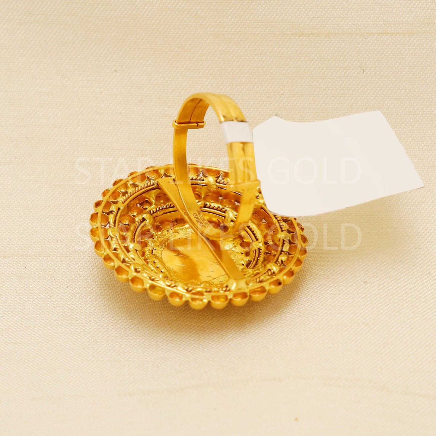Handcrafted 22k Pure Gold handmade Rings - Artisan Jewelry, 22k Jewelry, Designer Gold Ring, Hallmarked, PR1939
