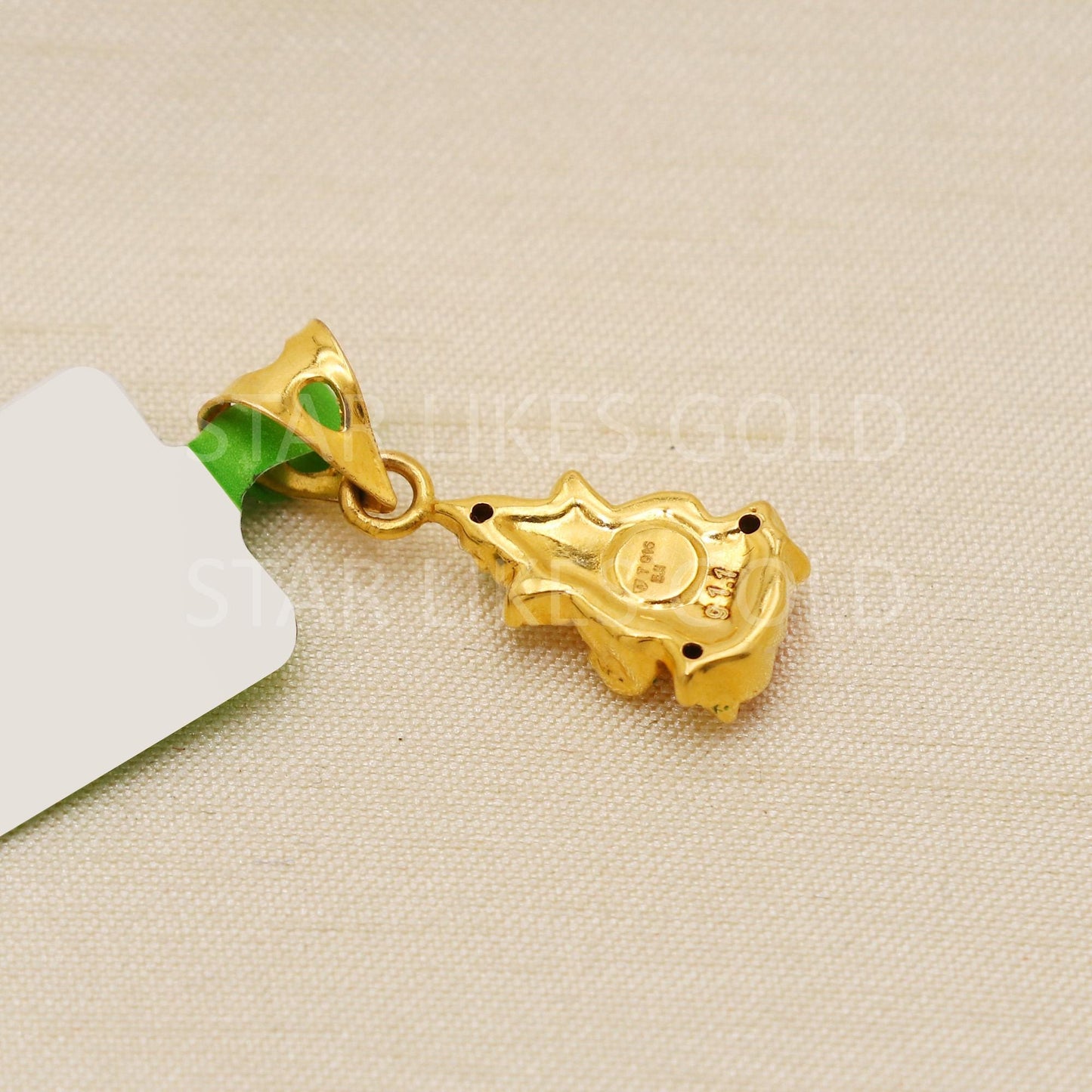 Ganeshji Real 22k Gold Handmade Pendant Jewelry, PR2102