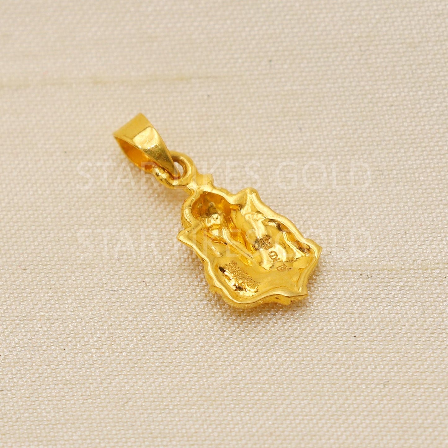 Ganeshji Real 18k Gold Handmade Pendant Jewelry, PR2082