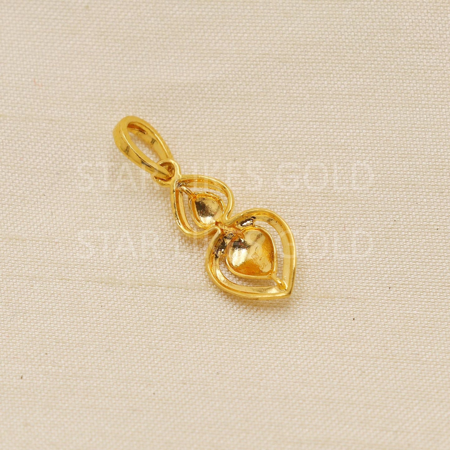 22K Gold Stud Earrings | Unique Design | Modern Fine Designer Jewelry 916 Hallmark, PR2086