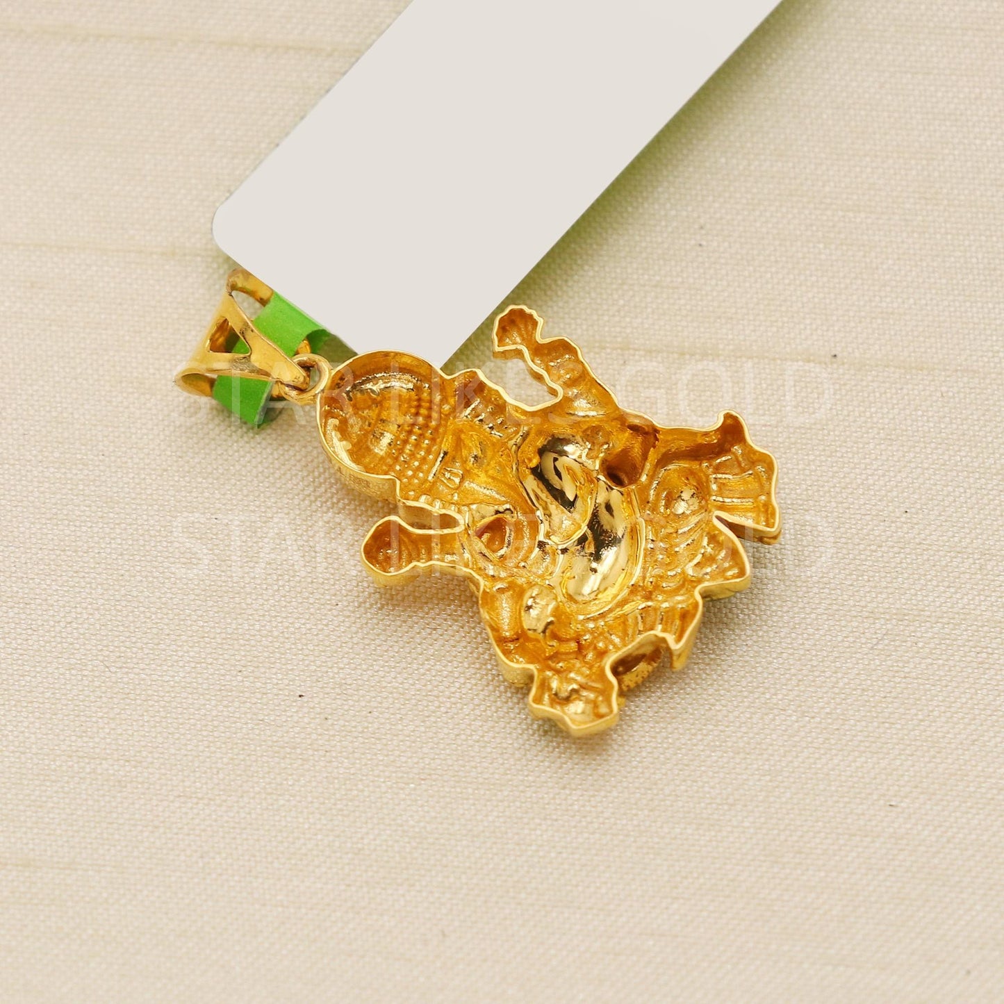 Lord Ganeshji 22k Gold Handmade Pendant Jewelry, PR2114