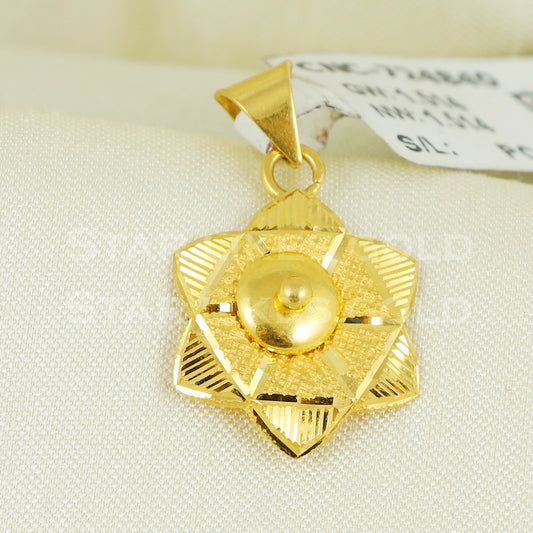 beautiful 22k 916 Gold Pendant Jewelry B1054