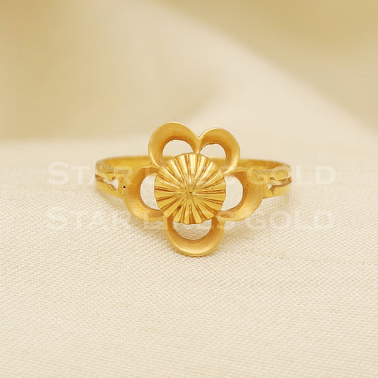 18 karat 18k gold Handmade Ring jewelry, B1279