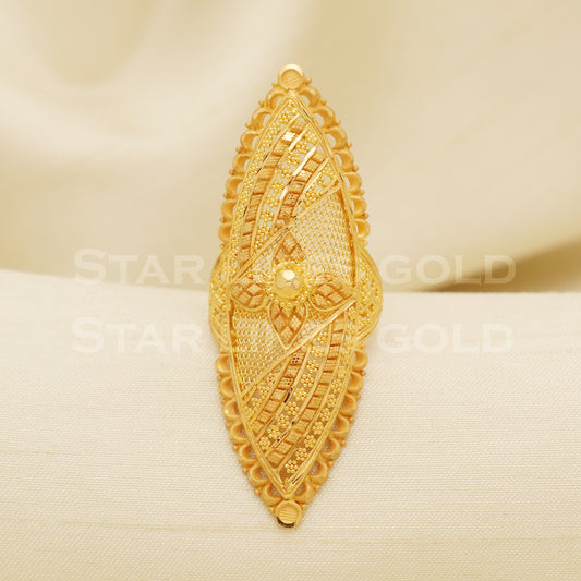22 karat 22k gold Handmade Ring jewelry, B1311