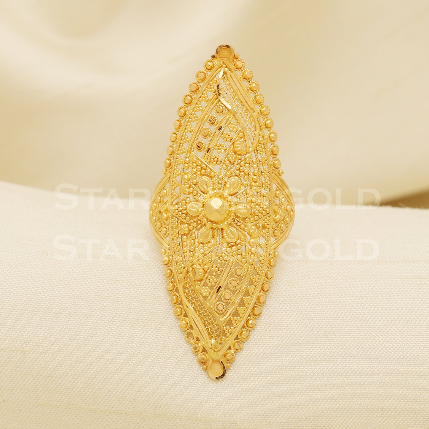 22 karat 22k gold Handmade Ring jewelry, B1316