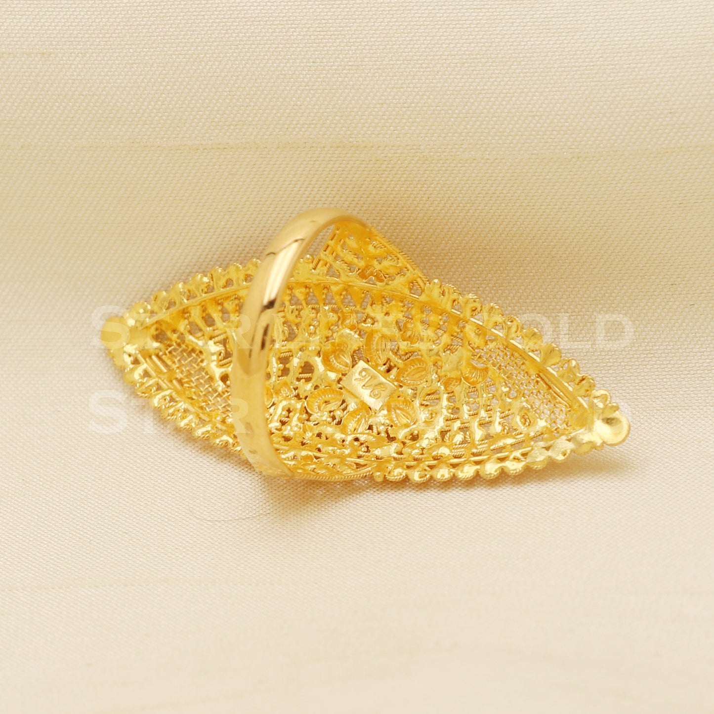 22 karat 22k gold Handmade Ring jewelry, B1316
