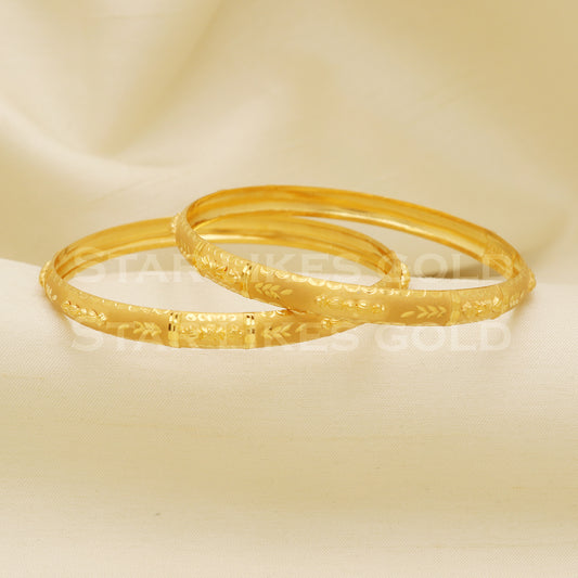 22 karat 22k gold Handmade Bangle Bracelet jewelry, Antique Vintage Jewelry, B1319