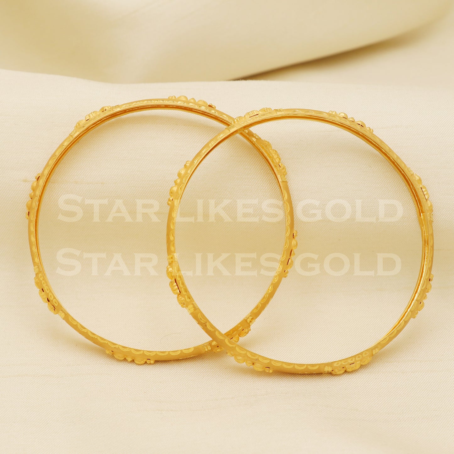 22 karat 22k gold Handmade Bangle Bracelet jewelry, Antique Vintage Jewelry, B1319