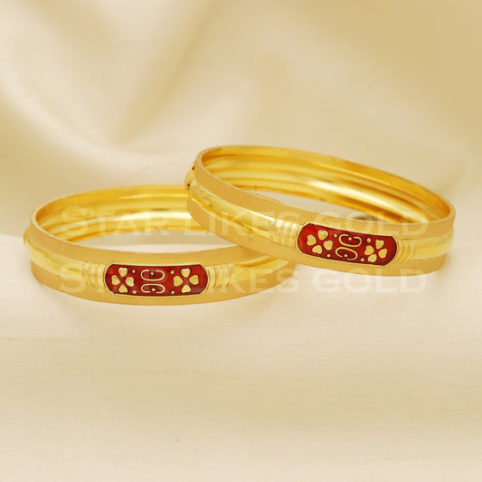 22 karat 22k gold Handmade Bangle Bracelet jewelry, Antique Vintage Jewelry, B1320