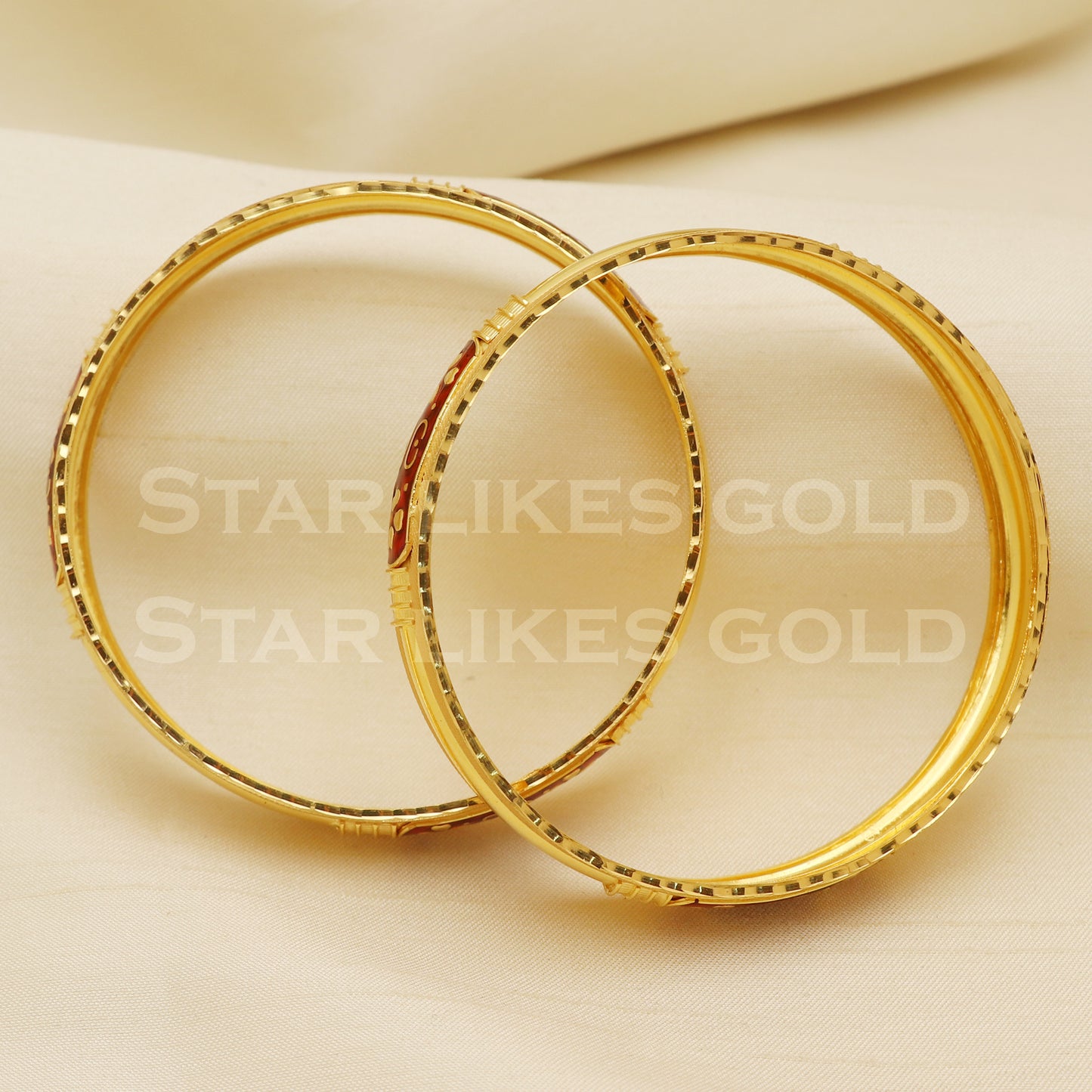 22 karat 22k gold Handmade Bangle Bracelet jewelry, Antique Vintage Jewelry, B1320